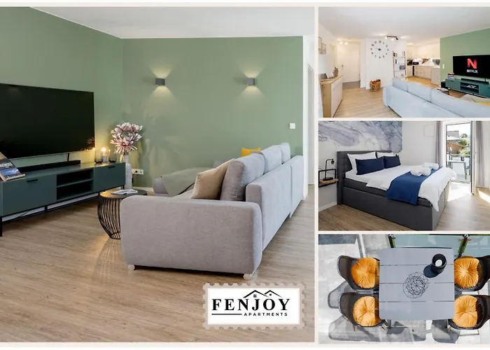 Fenjoy: Ferienapartment Mit Balkon / Zentral / Bbq
