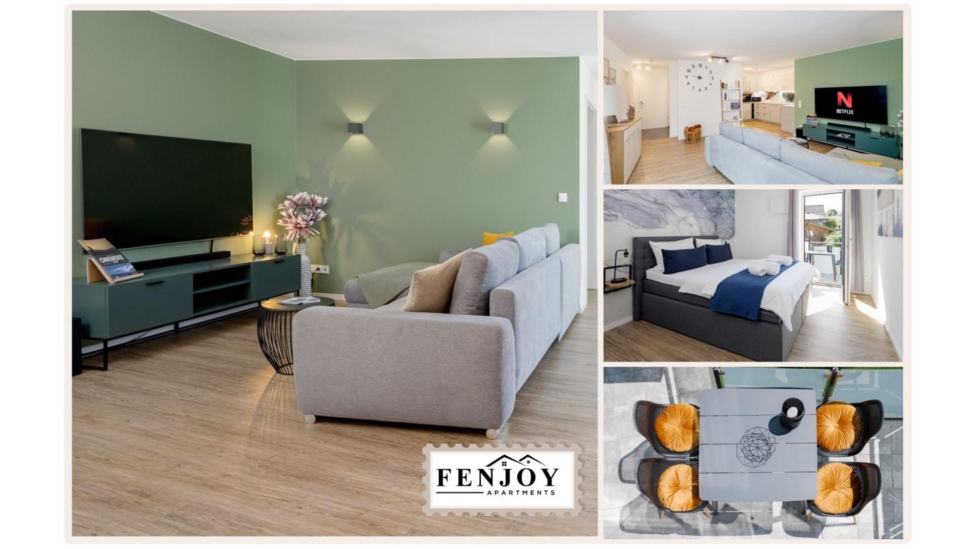 Apartment Fenjoy: Ferienapartment Mit Balkon / Zentral / Bbq Bernau am Chiemsee